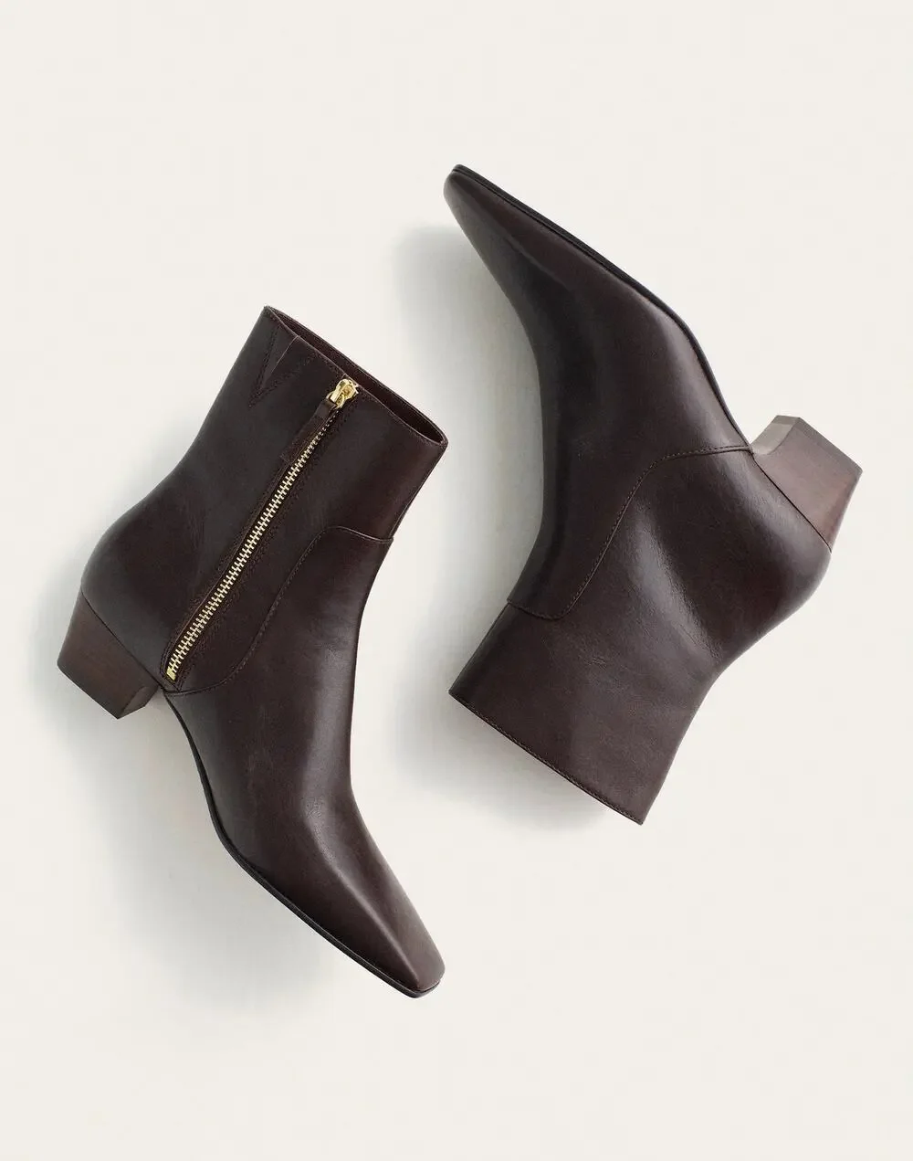 NWOT Madewell The Lexie Ankle Boot Turkish Coffee Brown NX060 Size 8